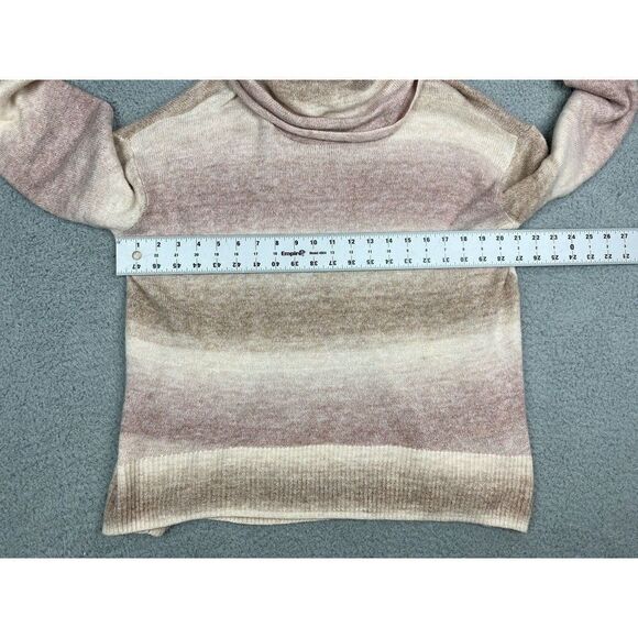 American Eagle Turtleneck Sweater Womens XS‎ Pink Beige Ombre - Picture 3 of 6
